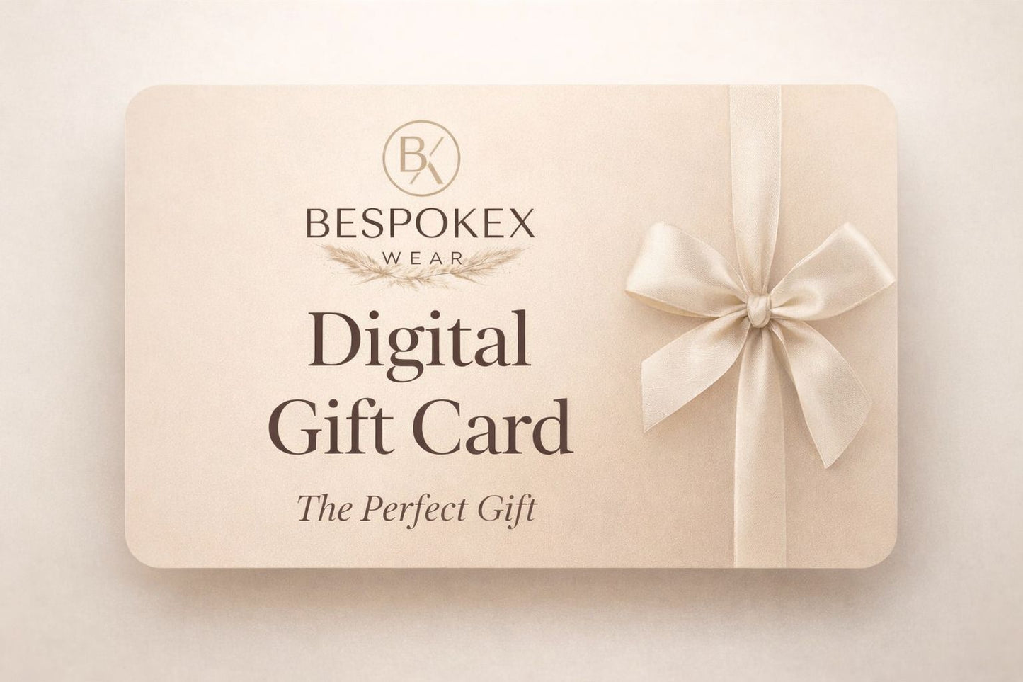 Women Gift Card BespokeX Wear Digital Gift Card casual outfit boutique fashion - BespokeX Wear