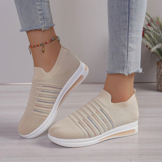 Knit Slip-On Sneakers Women