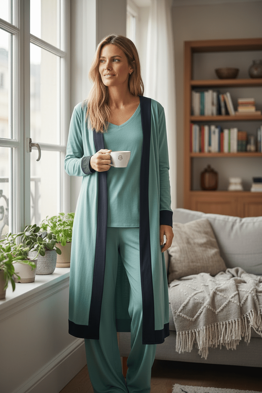 Women Clothing Set 3 - Piece Casual Solid Color Set casual outfit boutique fashion - BespokeX Wear