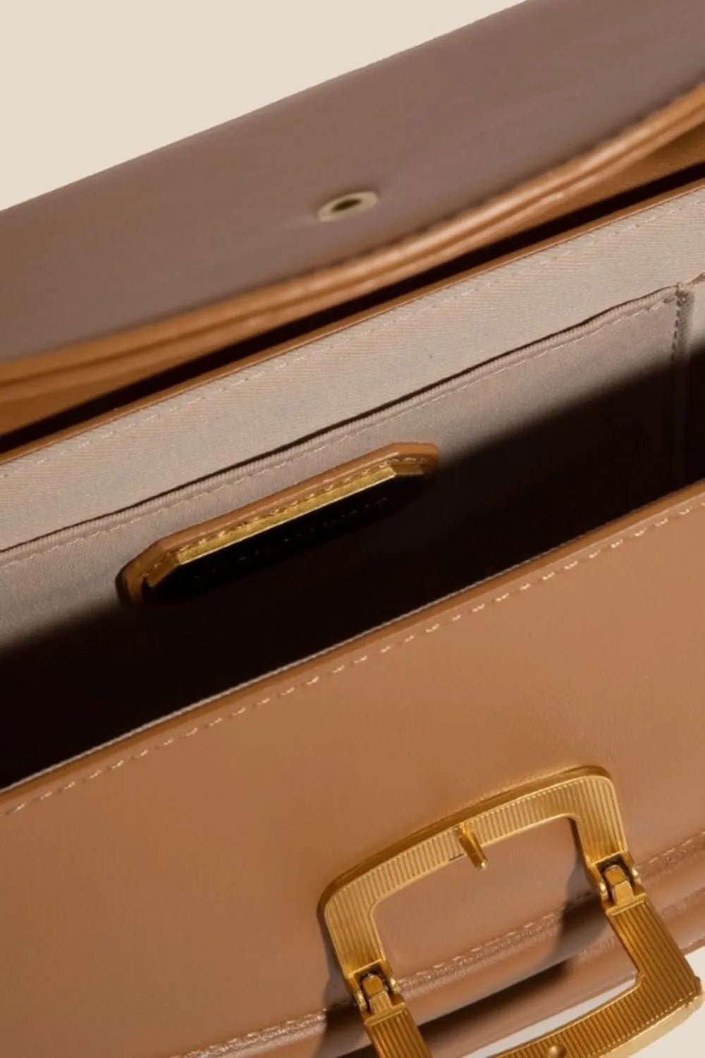 Women Crossbody Bag Crescent Buckle Faux Leather Crossbody Bag casual outfit boutique fashion - BespokeX Wear