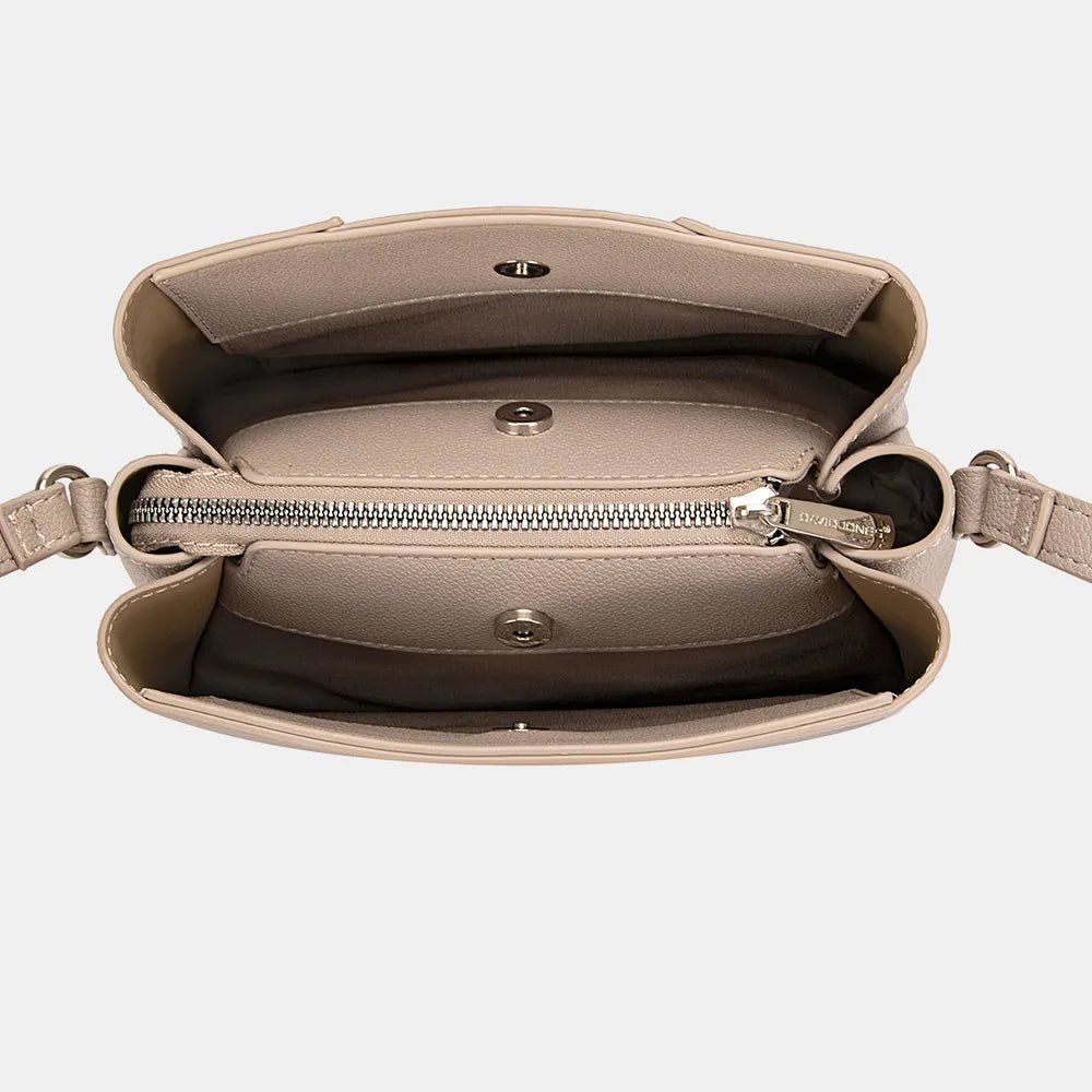 Women Crossbody Bag Minimal PU Leather Crossbody Bag casual outfit boutique fashion - BespokeX Wear
