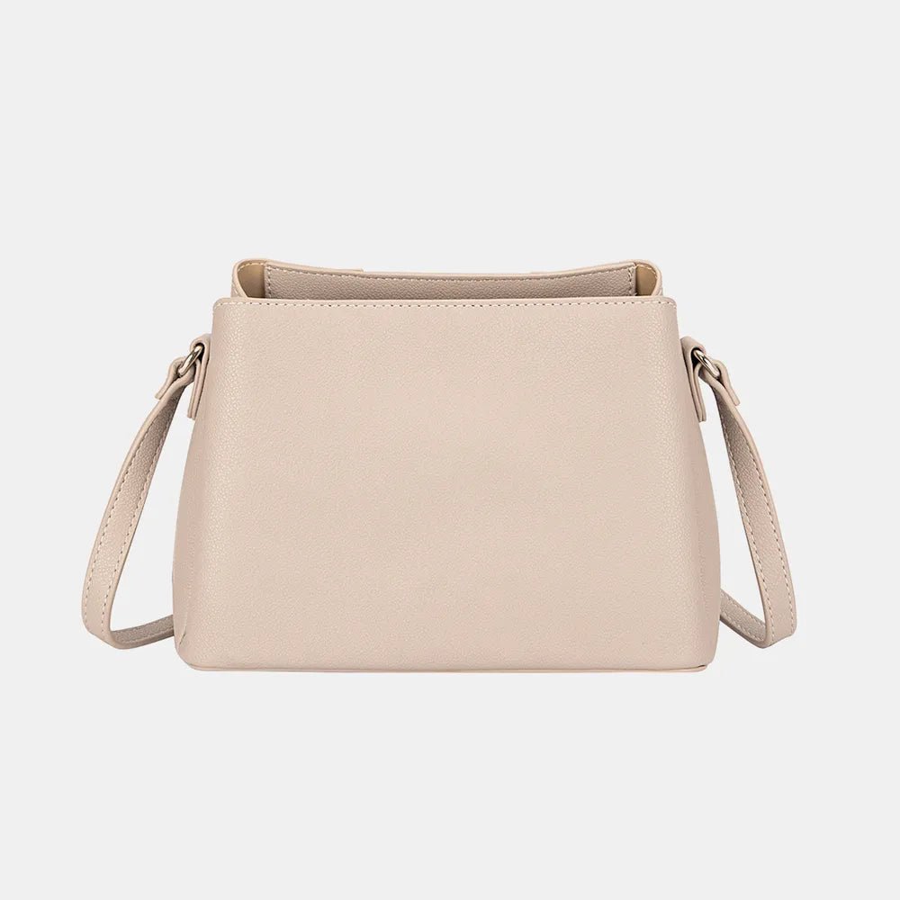 Women Crossbody Bag Minimal PU Leather Crossbody Bag casual outfit boutique fashion - BespokeX Wear