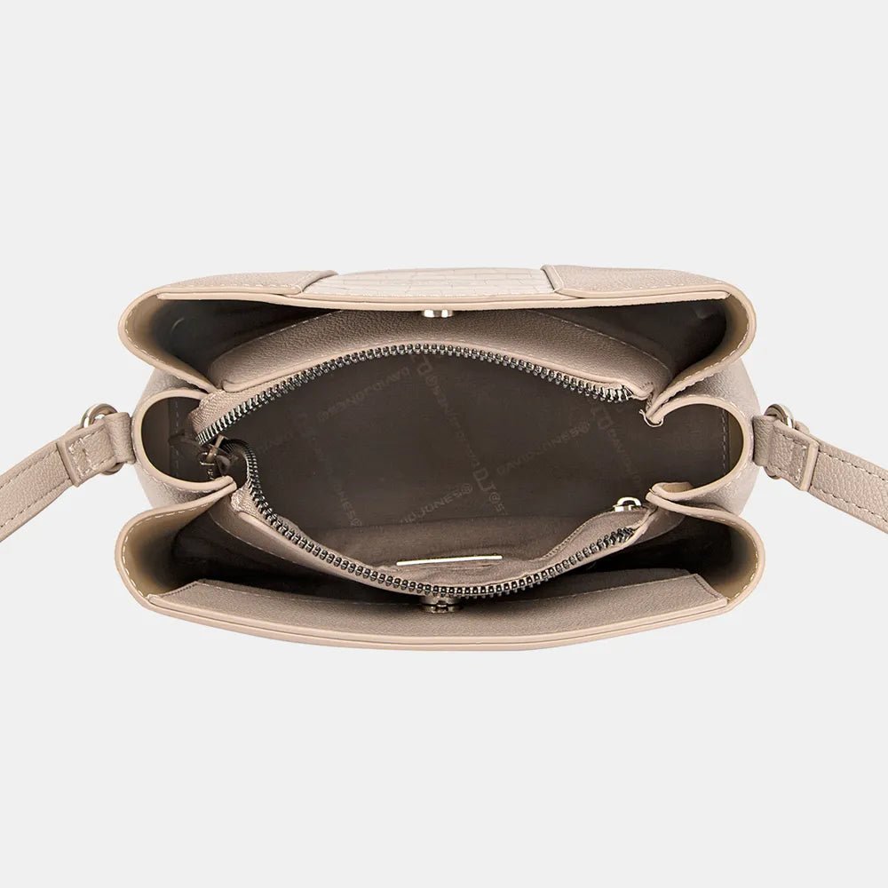 Women Crossbody Bag Minimal PU Leather Crossbody Bag casual outfit boutique fashion - BespokeX Wear