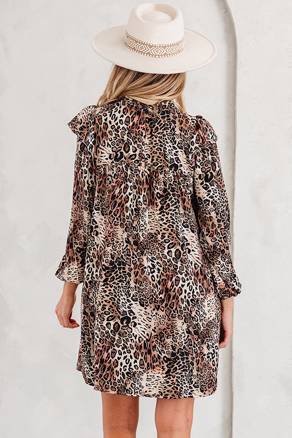 Women Dress Relaxed Fit Everyday Mini Dress casual outfit boutique fashion - BespokeX Wear