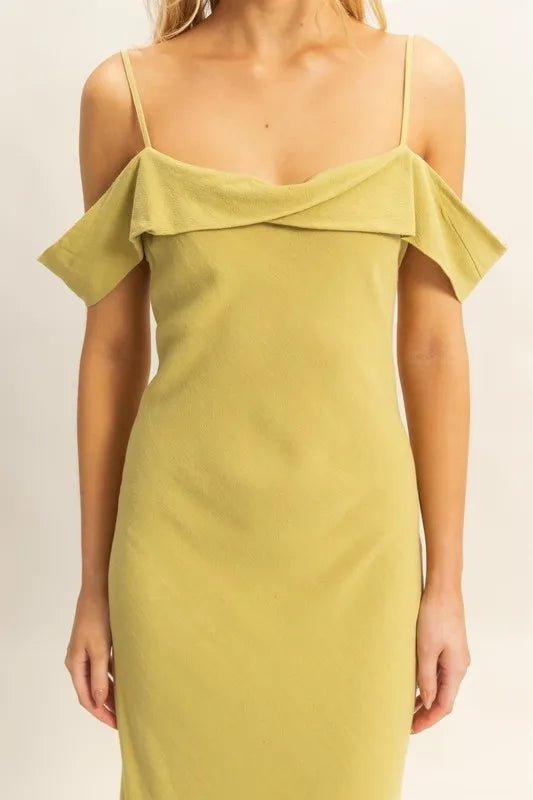 Women Maxi Dress Elegant Ruched Cami Maxi Dress – Flattering Evening Dress casual outfit boutique fashion - BespokeX Wear