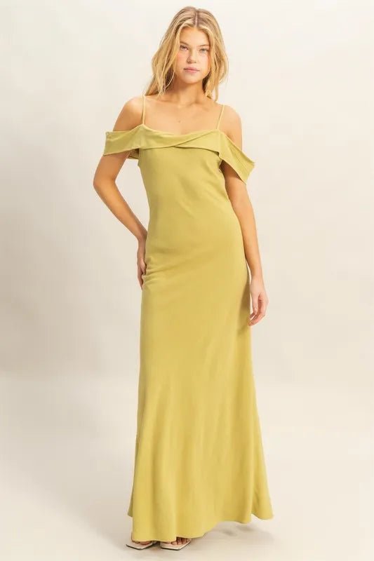 Women Maxi Dress Elegant Ruched Cami Maxi Dress – Flattering Evening Dress casual outfit boutique fashion - BespokeX Wear