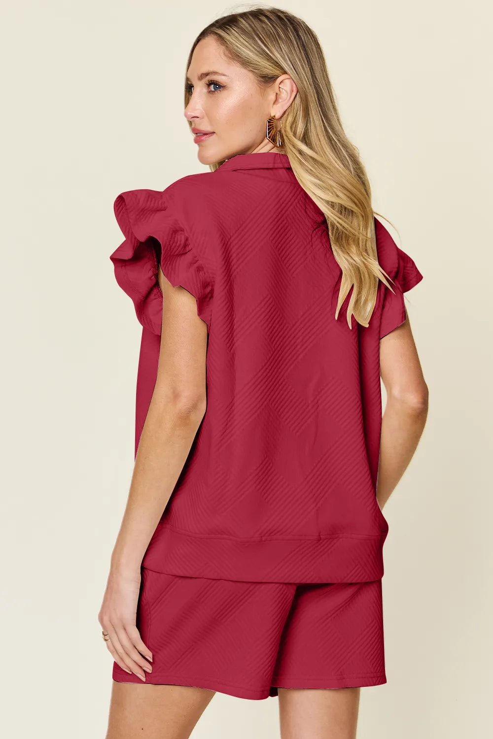 Women Two - Piece Lounge Set Relaxed Knit Two - Piece Lounge Set – Casual Everyday Fit casual outfit boutique fashion - BespokeX Wear