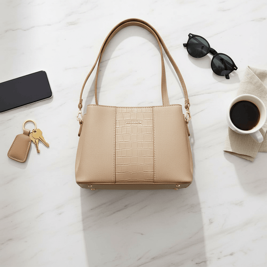 Women Women's Accessories Minimal PU Leather Crossbody Bag - Women's Structured Everyday Bag casual outfit boutique fashion - BespokeX Wear