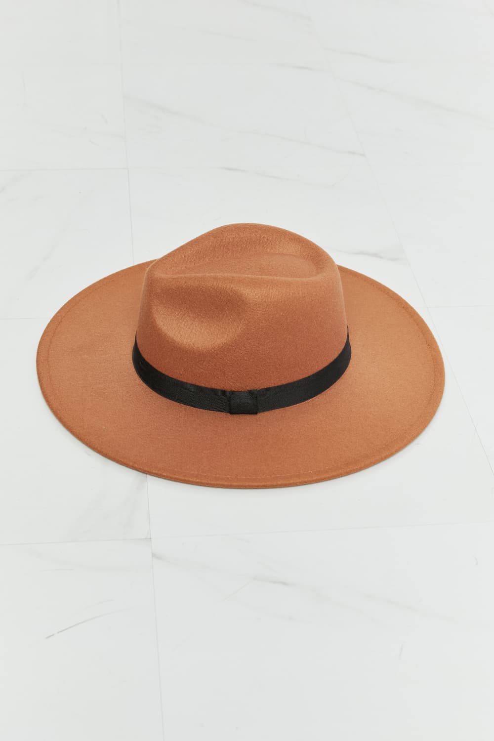 Women Women’s Fedora Hat Classic Wide Brim Fedora Hat with Ribbon Band – Adjustable Fit casual outfit boutique fashion - BespokeX Wear