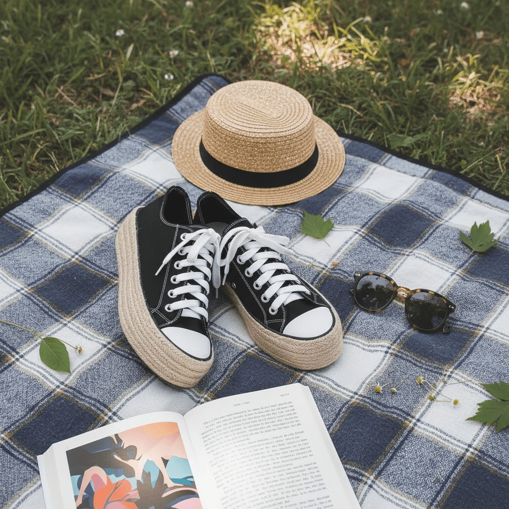 Women Women's Sneakers Espadrille Lace - Up Sneakers - Women's Lightweight Summer Comfort Shoes casual outfit boutique fashion - BespokeX Wear